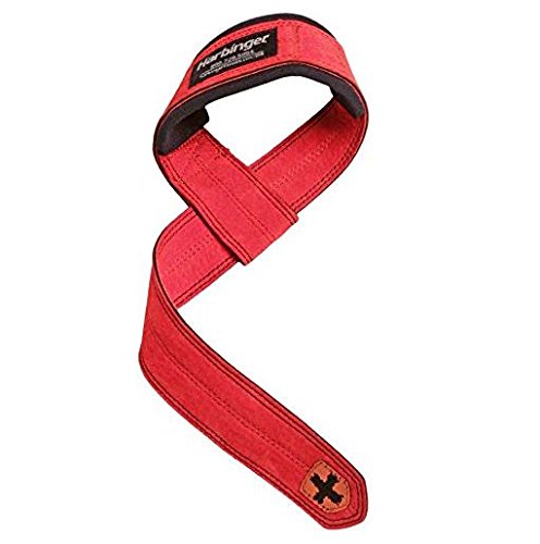 Harbinger Padded Leather Lifting Straps