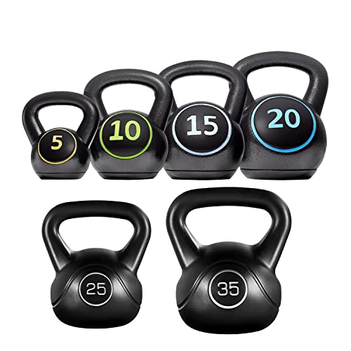 Yaheetech 6pcs Kettlebell Set
