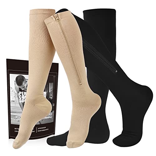 cerpite Zipper Compression Socks